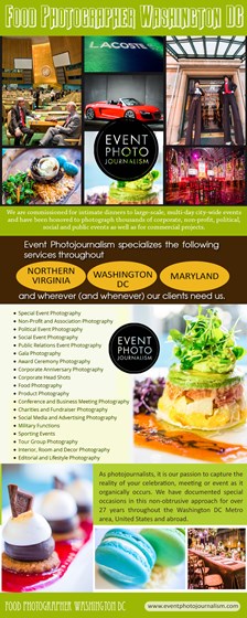 Fund Raisers Photographer Washington DC: Food Photographer Washington DC